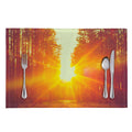 Sunrise Forest Print Placemat