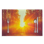 Sunrise Forest Print Placemat
