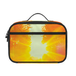 Sunrise Forest Print Portable Lunch Bag