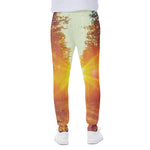 Sunrise Forest Print Scuba Joggers