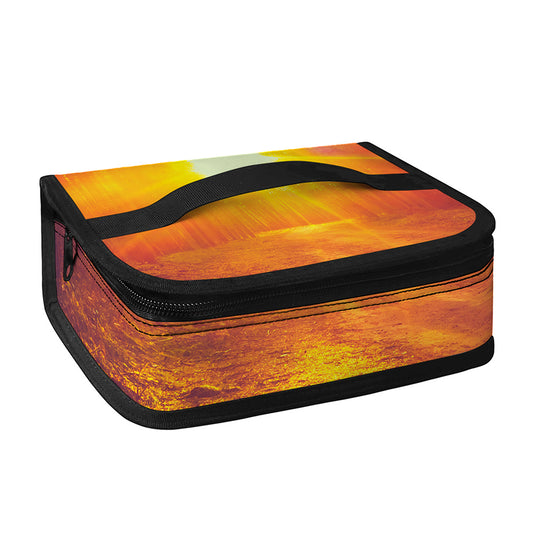 Sunrise Forest Print Small Lunch Bag