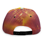 Sunrise Forest Print Snapback Cap