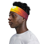 Sunrise Forest Print Sports Headband