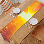 Sunrise Forest Print Table Runner