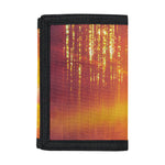 Sunrise Forest Print Trifold Wallet