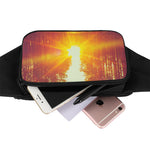 Sunrise Forest Print Waist Bag