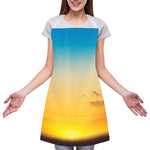 Sunrise Horizon Print Adjustable Apron