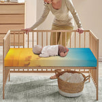 Sunrise Horizon Print Baby Crib Sheet