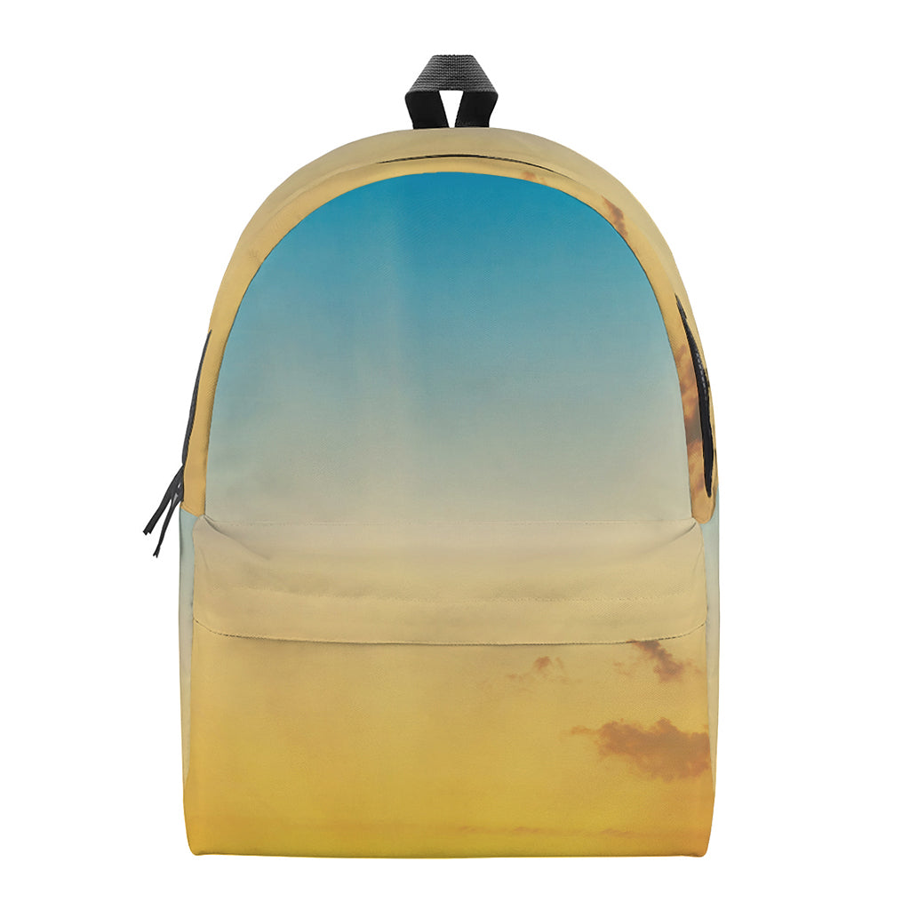Sunrise Horizon Print Backpack