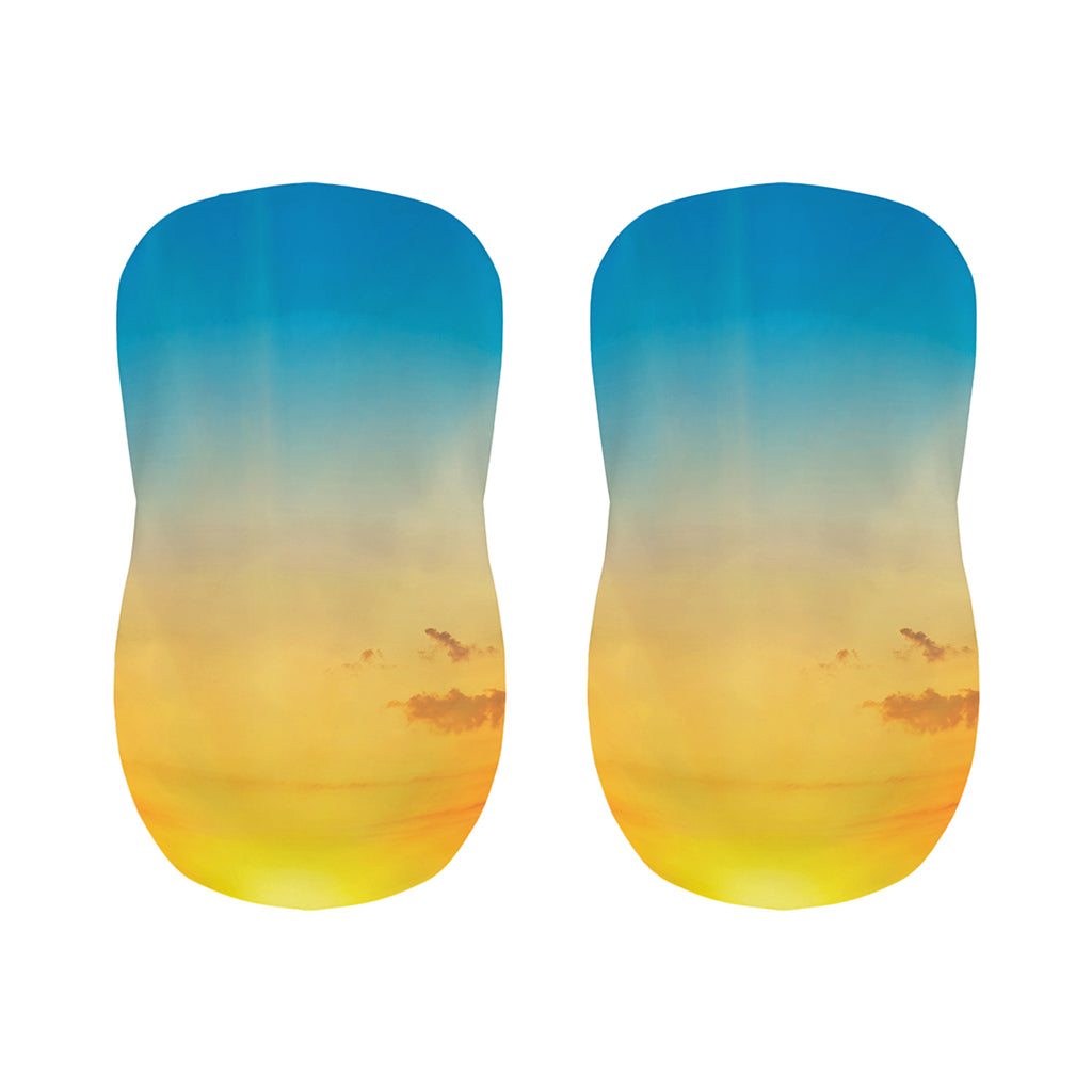Sunrise Horizon Print Bar Stool Covers