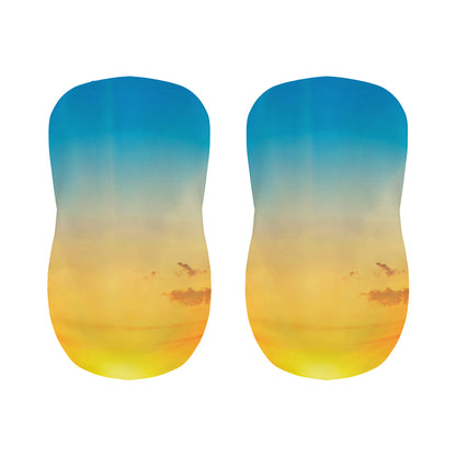 Sunrise Horizon Print Bar Stool Covers