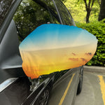 Sunrise Horizon Print Car Side Mirror Covers