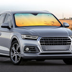 Sunrise Horizon Print Car Windshield Sun Shade