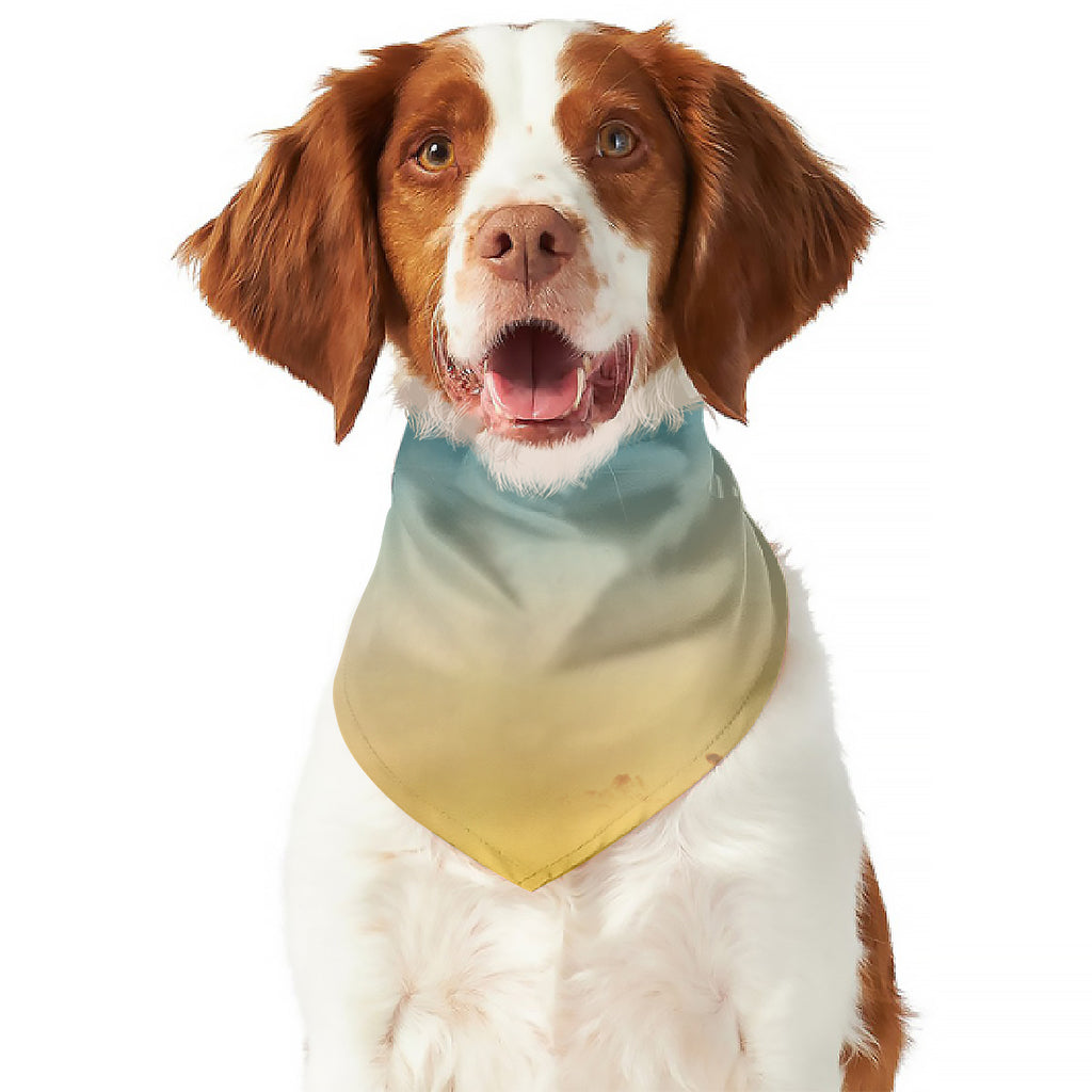 Sunrise Horizon Print Dog Bandana