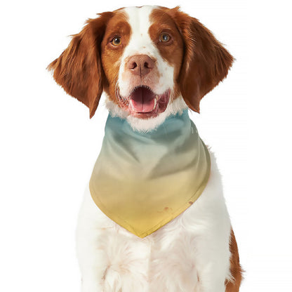 Sunrise Horizon Print Dog Bandana