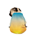 Sunrise Horizon Print Dog Zip Up Jacket