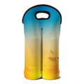 Sunrise Horizon Print Double Neoprene Wine Tote