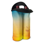 Sunrise Horizon Print Double Neoprene Wine Tote