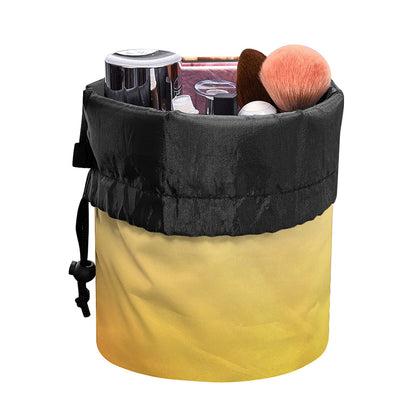Sunrise Horizon Print Drawstring Makeup Bag