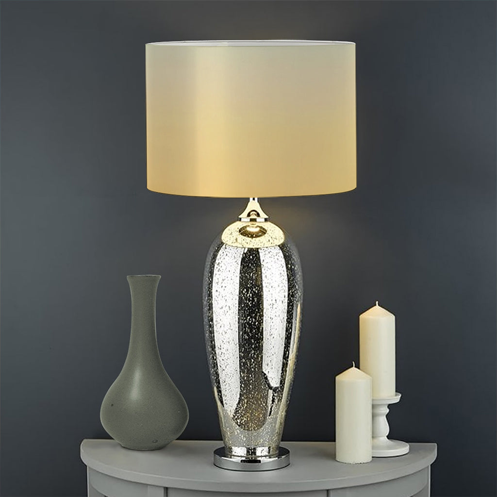 Sunrise Horizon Print Drum Lamp Shade