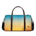 Sunrise Horizon Print Duffle Bag