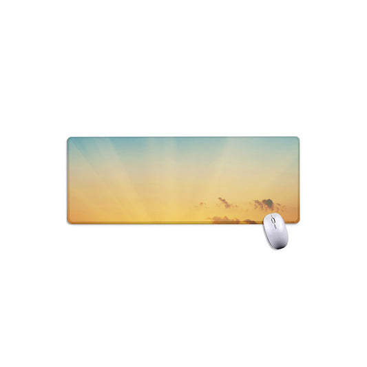 Sunrise Horizon Print Extended Mouse Pad