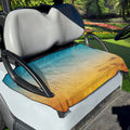 Sunrise Horizon Print Golf Cart Seat Cover
