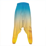 Sunrise Horizon Print Hammer Pants