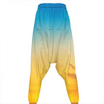 Sunrise Horizon Print Hammer Pants