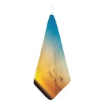 Sunrise Horizon Print Hand Towel