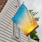 Sunrise Horizon Print House Flag