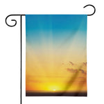 Sunrise Horizon Print House Flag