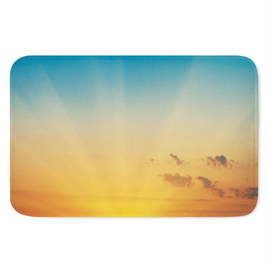 Sunrise Horizon Print Indoor Door Mat