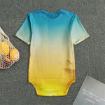 Sunrise Horizon Print Men's Bodysuit