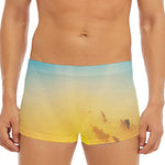 Sunrise Horizon Print Men's Short Boxer Briefs