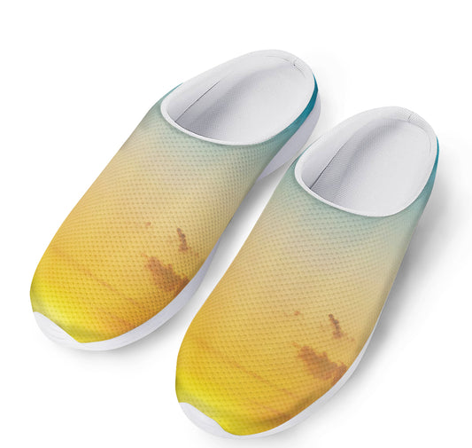 Sunrise Horizon Print Mesh Casual Shoes