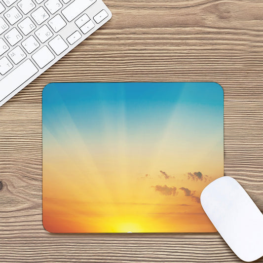 Sunrise Horizon Print Mouse Pad