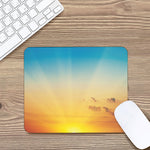 Sunrise Horizon Print Mouse Pad