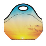 Sunrise Horizon Print Neoprene Lunch Bag