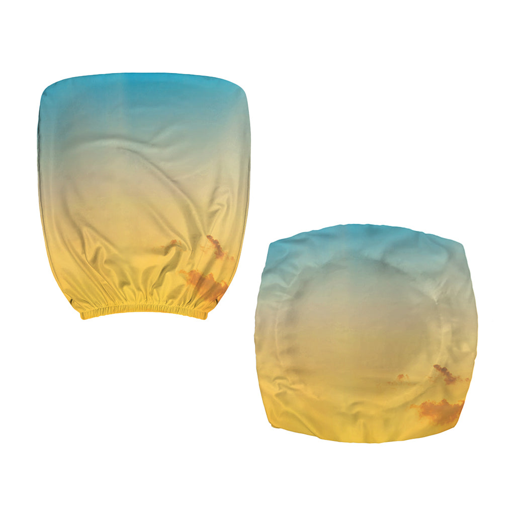 Sunrise Horizon Print Office Chair Cover
