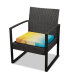 Sunrise Horizon Print Outdoor Seat Cushion Cover