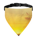Sunrise Horizon Print Over The Collar Dog Bandana