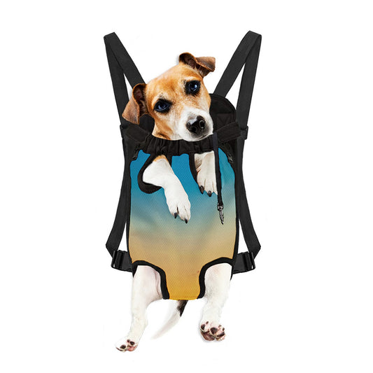 Sunrise Horizon Print Pet Carrier Backpack