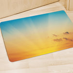 Sunrise Horizon Print Polyester Doormat