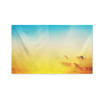 Sunrise Horizon Print Polyester Flag