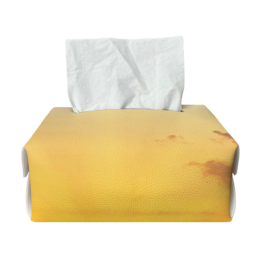 Sunrise Horizon Print Rectangle Tissue Box Cover