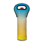 Sunrise Horizon Print Single Neoprene Wine Tote