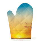 Sunrise Horizon Print Single Oven Mitt