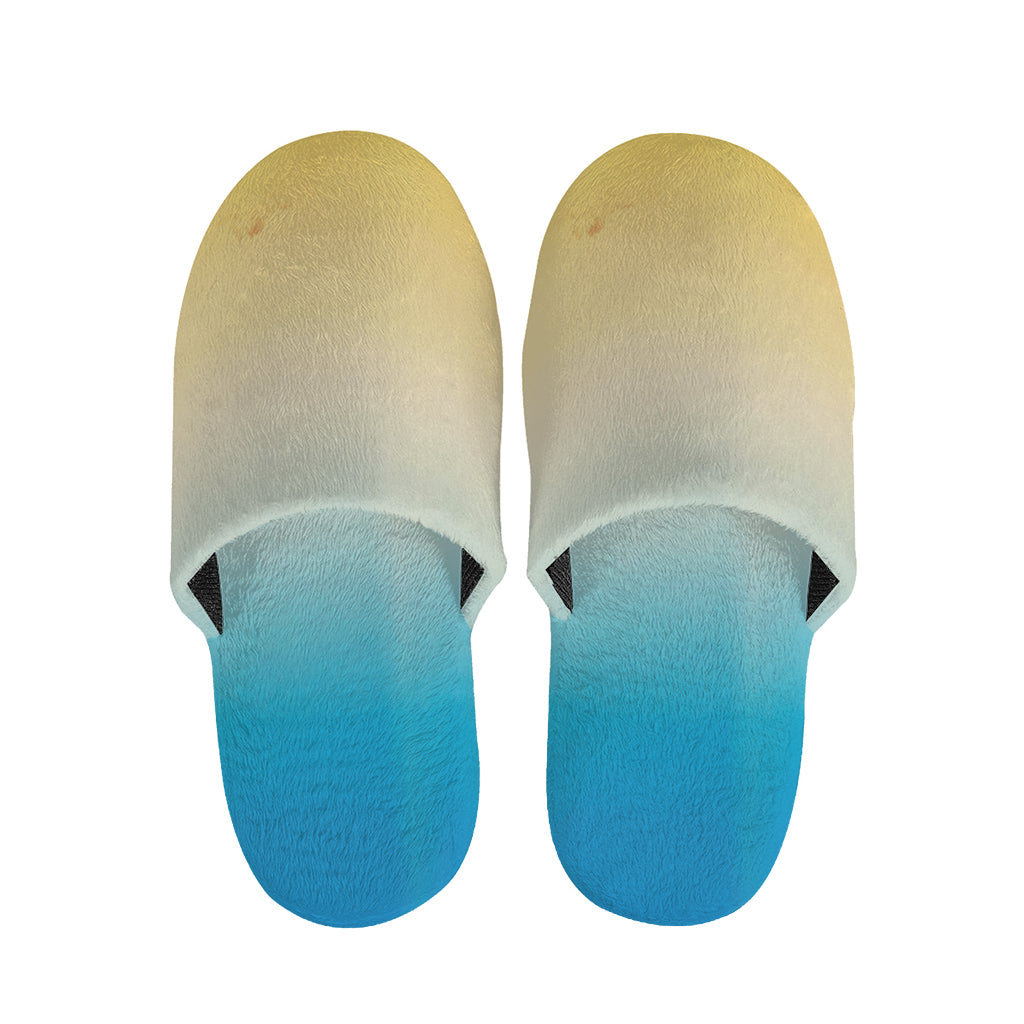 Sunrise Horizon Print Slippers