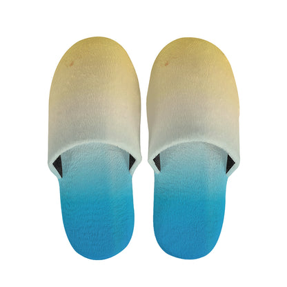 Sunrise Horizon Print Slippers